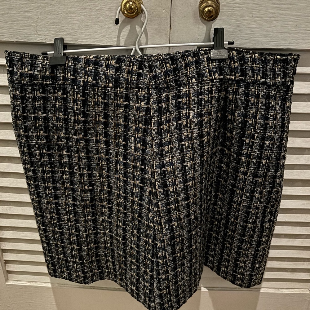 J Crew tweed skirt